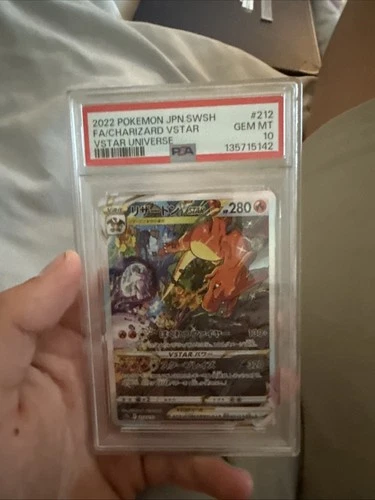 PSA 10 Charizard VSTAR SAR 212/172 VSTAR Universe Japanese Pokemon 2022