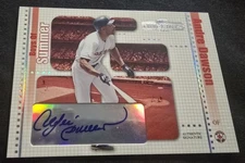 Andre Dawson 2004 Donruss Timelines Boys Of Summer Auto #3 30/100 Red Sox 🔥 🔥 
