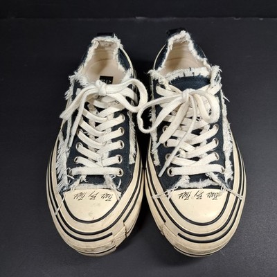 xVESSEL GOP Lows Sneakers Patchwork Platform Low 'Black White' M4/W6