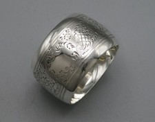 Napkin Ring - Sterling Silver - Sheffield 1903 - George Guirren Rhoden - #1653