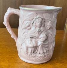 Small Antique Relief Moulded Red Riding Hood Jug