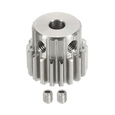 1 Mod 18T Spur Gear, 5mm Bore 304 Stainless Steel RC Car Pinion Gear 16mm 