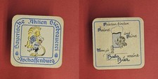 Bayerische Aktien Bierbrauerei Aschaffenburg Baba Brauerei Bierdeckel Bier