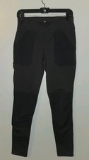 Womens Carhartt Force Utility Pants S Small Fitted Tall 4/6 Black