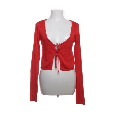 ASOS Design, Strickjacke, Damen, Größe: S, Rot, Baumwolle/Acryl, Einfarbig #1RG