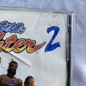 Virtua Fighter Sega Saturn (Jewel Case Version) Case and Manual ONLY Read