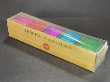 NEW IN SEALED BOX KATHRYN BEICH "JEWEL" CANDLES SET OF 5