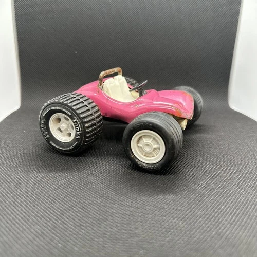Vintage TONKA Pink  Dune Buggy Sand Roamer Pressed Steel Toy Car