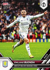 Topps NOW Europa League 2025/2026 - Tarjeta 034 - Emiliano Buendía - Aston Villa