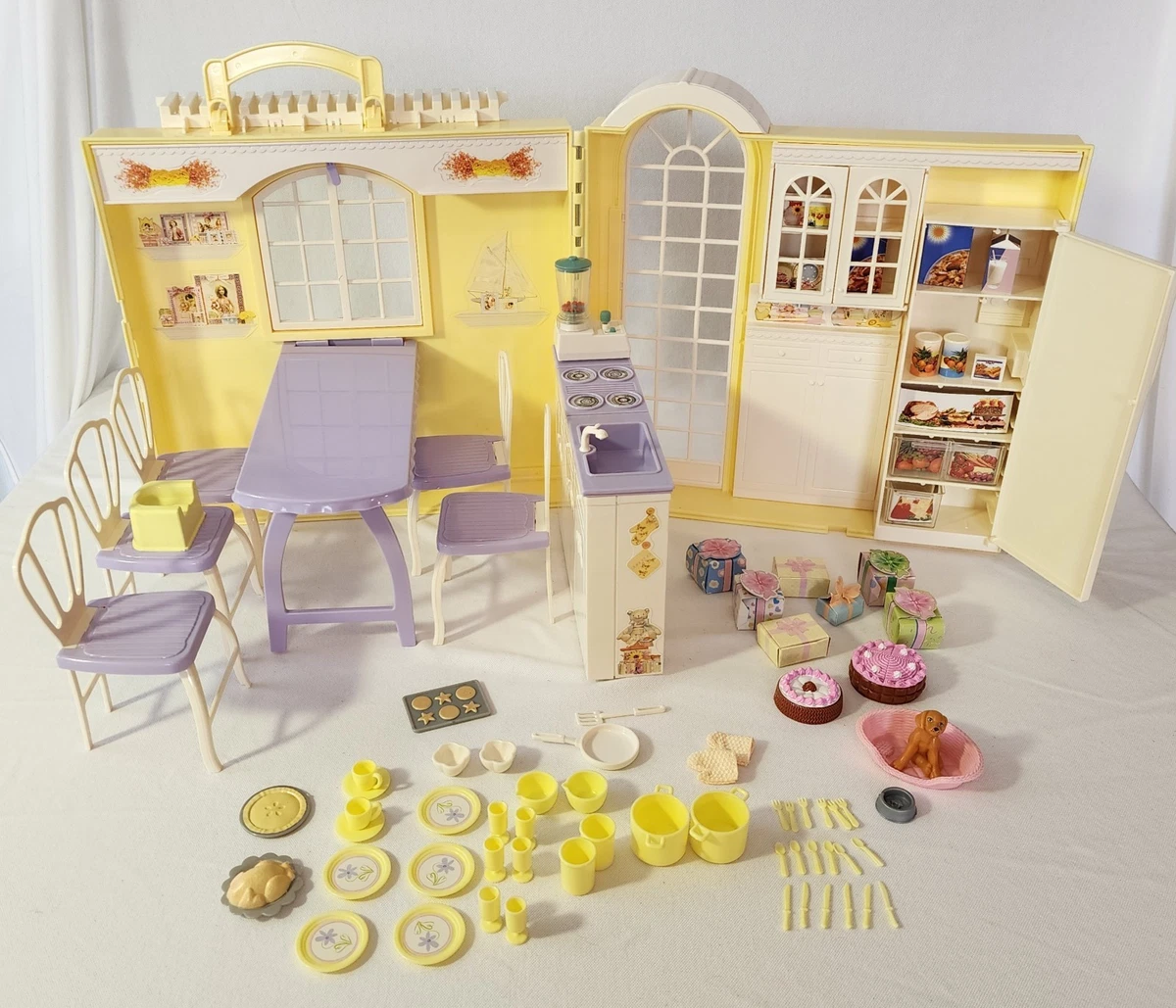 Kitchen Set Doll Houses & Furniture with Vintage for sale | eBay