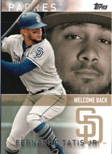 2020 Topps #FTH-11 Fernando Tatis Jr. Fernando Tatis Jr. Highlights