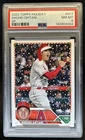 2023 Topps Holiday Shohei Ohtani SP VAR #H17b Angels PSA 8
