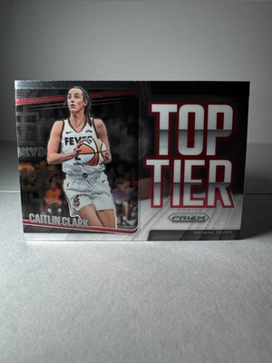 #ad #ad CAITLIN CLARK 2025 PANINI PRIZM WNBA BASE TOP TIER #8 INDIANA FEVER $6.74