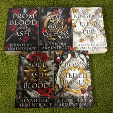 Blood and Ash Complete Series Collection Set, Books 1-5 (English, Paperback)