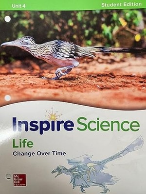 Inspire Science: Life Write-In Student Edition Unit 4 -  NEW Mcgraw Hill 2019