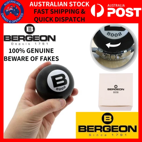 Bergeon 8008 Rubber Ball To Open and Close Watch Back Case Friction Grip Tool