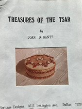 Treasures Of The Zar di Joan D Gantt kit punti vintage 1983