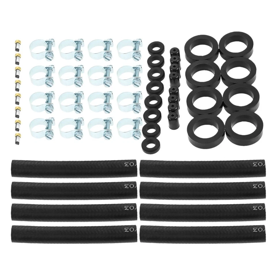 Fuel Injector Repair Kit Seals Pintle Caps Filters for Mercedes Benz Volvo BMW - Image 4 of 4