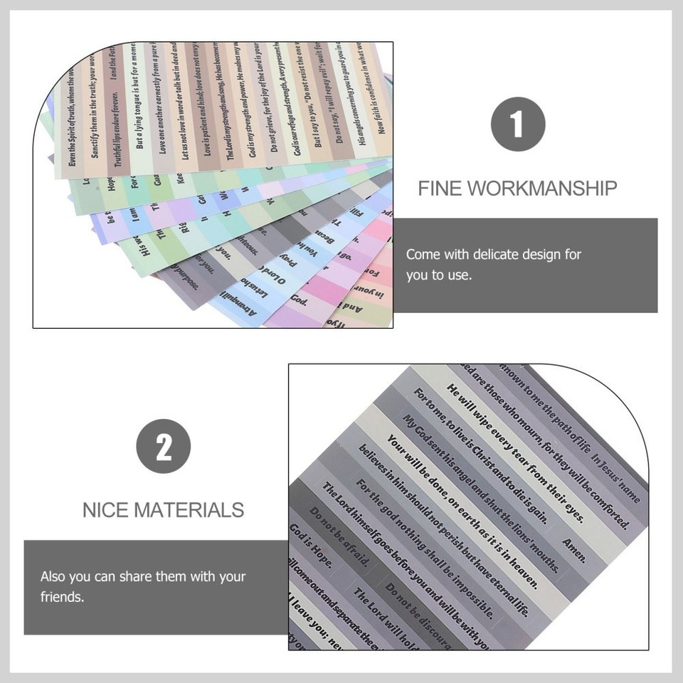 16 PCS Journaling Supplies Encouraging Bible Stickers Inspirational ...