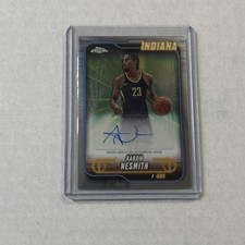 2024-25 Topps Chrome Auto Aaron Smith #TCA-ANE Indiana