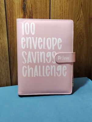 Dr. Love Pink 100 Envelope Savings Challenge Portfolio