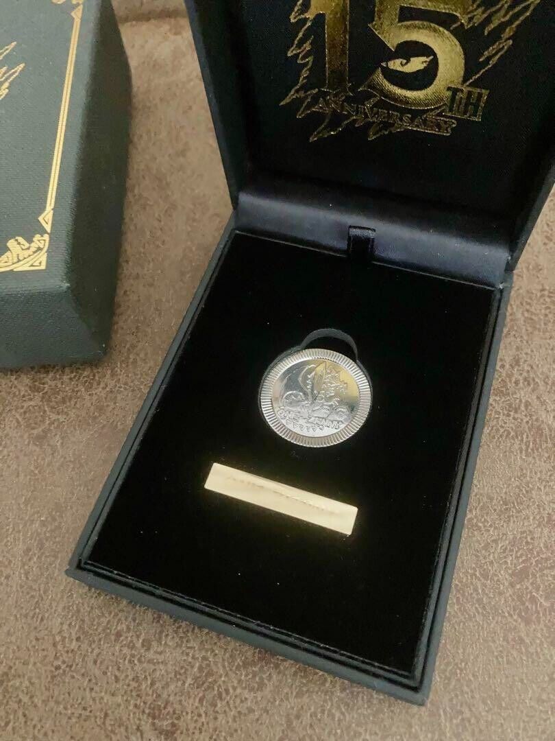 Monster Hunter 1 Zenny Medal Novelty 15th Anniversary Monster Hunter 1 Zenny Medal Novelty 15th Anniversary