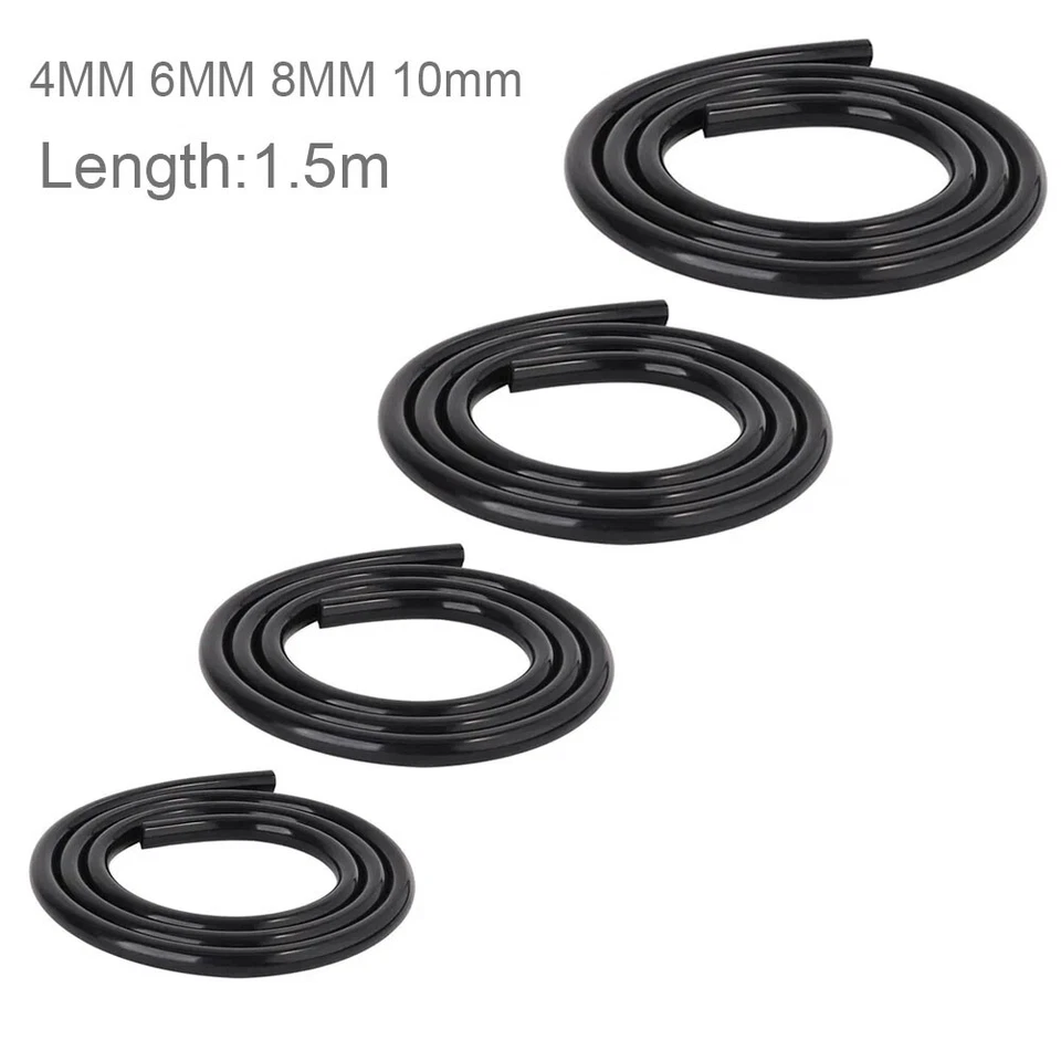 Kit de tubo de silicona para aspiradora de coche de identificación de 1,5 m 4 mm/6 mm/8 mm/10 mm Foto 2 de 4