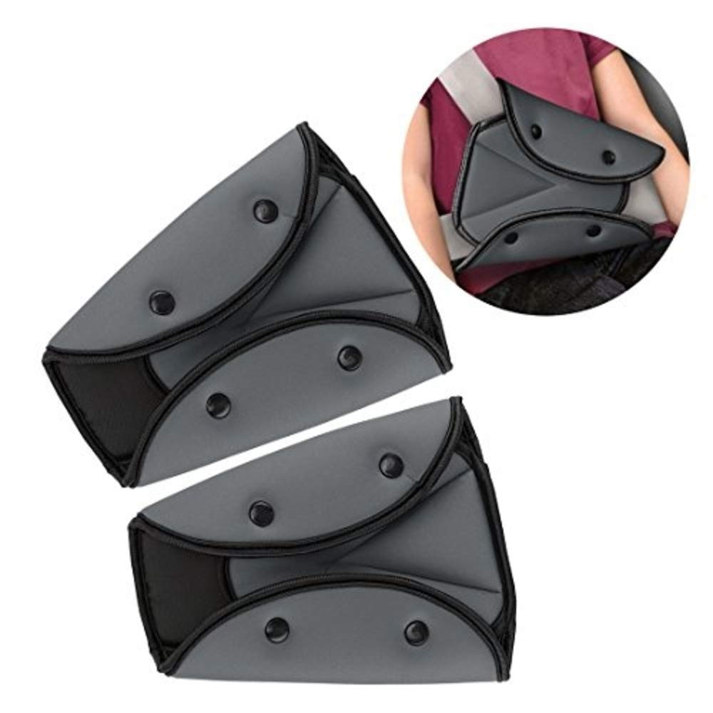 Seat Belt Adjuster for Kids,2 Pack Triangle Seatbelt Adjuster for