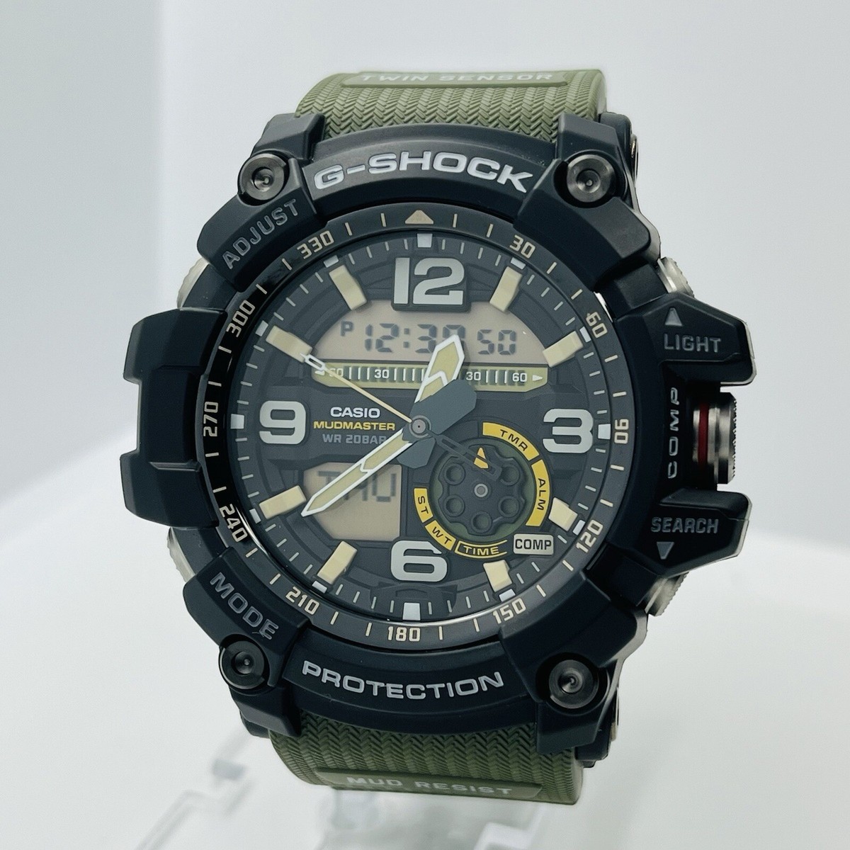Casio G-Shock Mudmaster Men's Resin 20ATM GG-1000 Black 48mm Casio G-Shock Mudmaster Men's Resin 20ATM GG-1000 Black 48mm