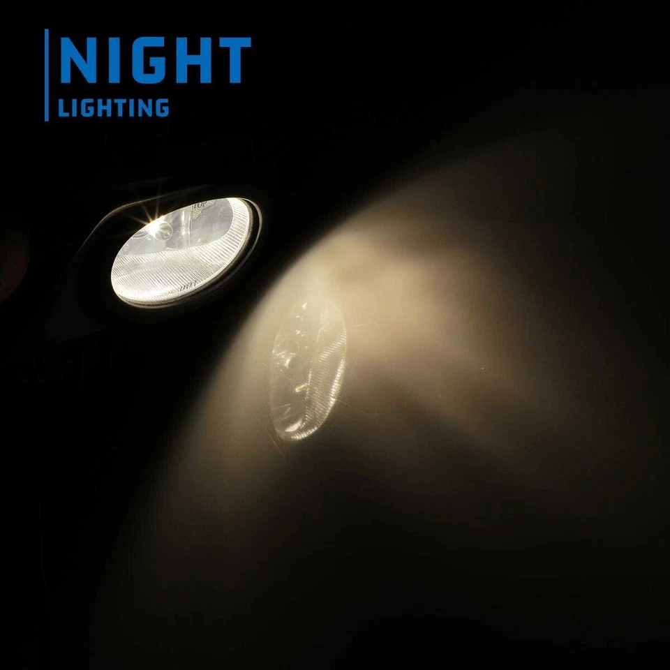 Pair Fog Lights For 2004 2005 2006 Mazda 3 Sedan Glass Clear Lens Front Lamp L+R - Изображение 2 из 4