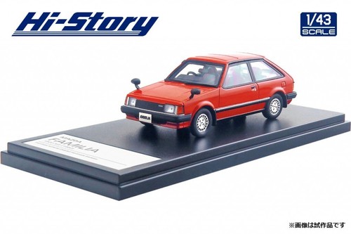 po 1:43 HI STORY HS212RE Mazda Familia 323 1500 XG 1980 JDM scale model car - Picture 5 of 5