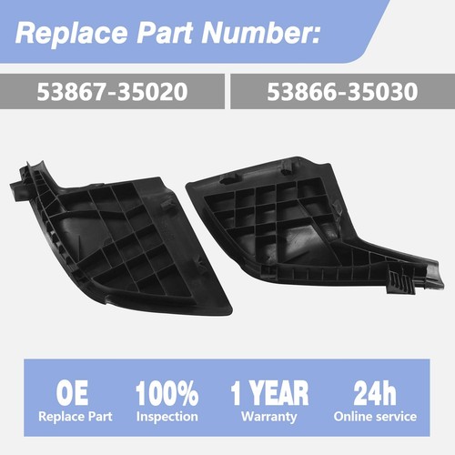 For Toyota 4Runner 2010-2023 Car Windshield Wiper Side Cowl Extension Cover Trim - Bild 14 von 20