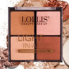 Highlighter Glow Lollis Light Structure Highlighter Makeup Powder 28g