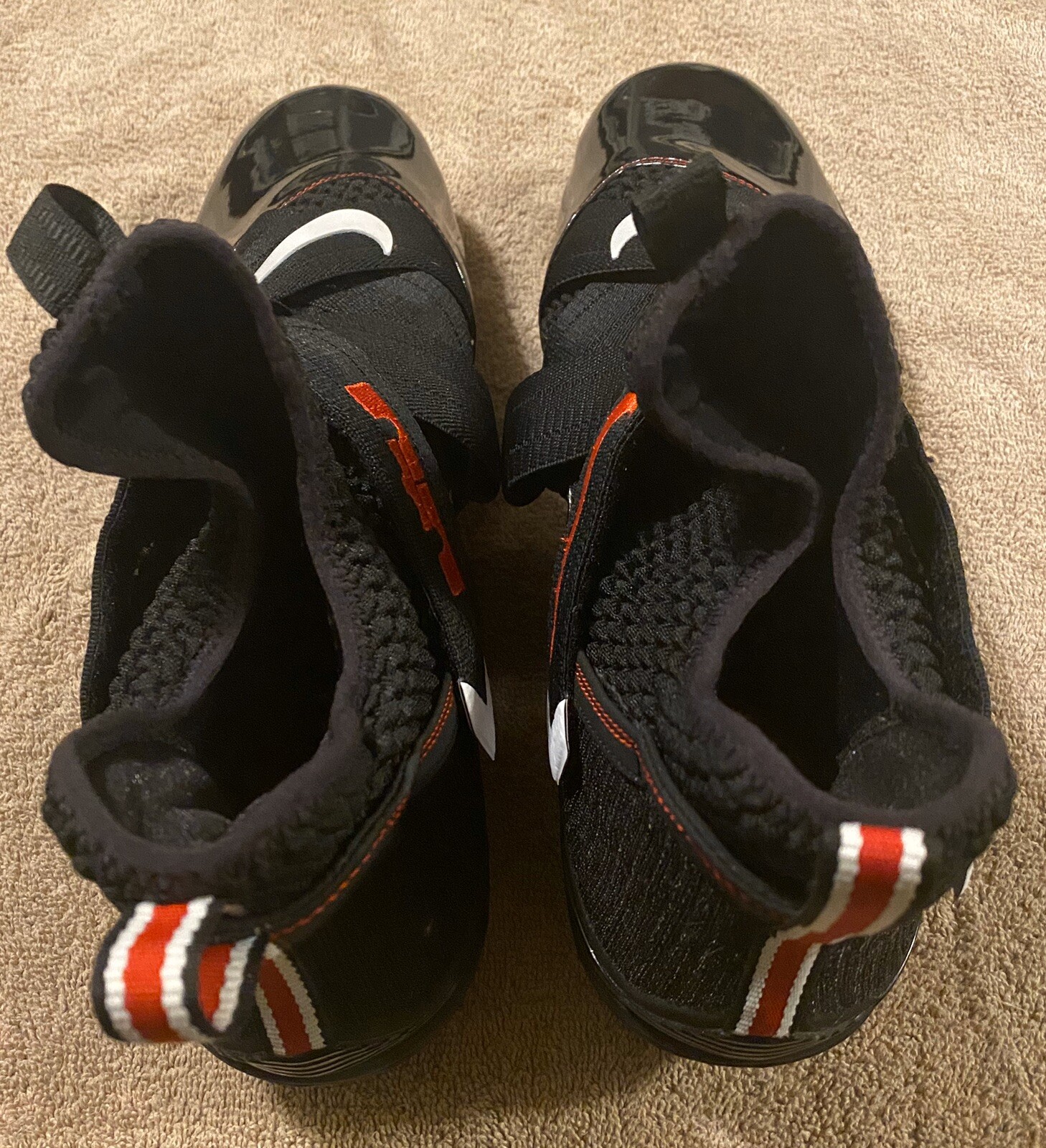 lebron soldier 12 strike cleats