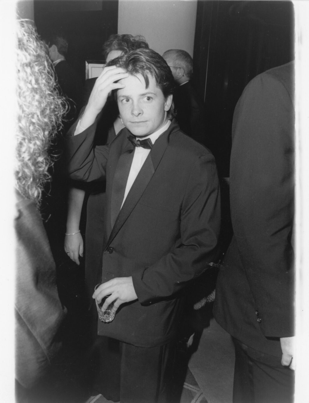 Michael j fox 1986 original type 1 photo vintage 8x10 celebrity memorabilia