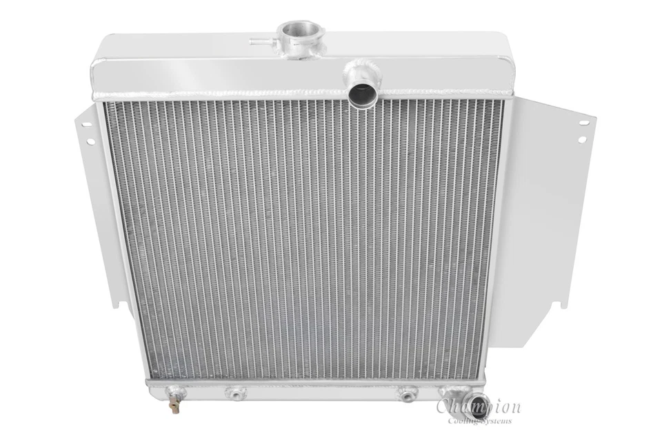 3 Row RS Champion Radiator for 1965 1966 Plymouth Valiant L6 Engine Foto 3 de 4