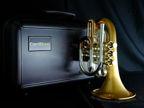 CarolBrass CPT-9392-RLM(D)-Bb-BC Bill Colletti Pocket Model 2024 Clear Lacquerd - Picture 8 of 9
