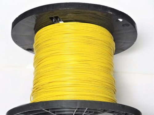 16 GAUGE WIRE GREEN W/ YELLOW 100 FT PRIMARY AWG STRANDED COPPER POWER REMOTE 