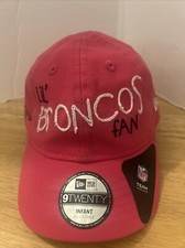 DENVER BRONCOS LIL BRONCOS FAN NEW ERA BASEBALL CAP NWT PINK