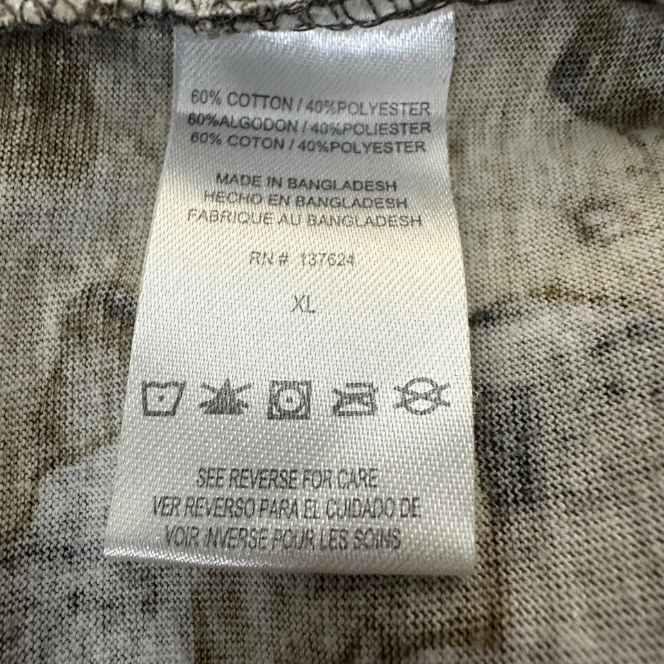 Hunting Zone RealTree Shirt Mens XL Camoflauge Long Sleeve Woodlands Outdoors - Image 3 of 4