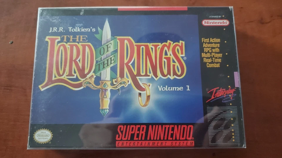 Lord of the Ring SNES Super Nintendo 1994 NTSC (US/Canada) - Complete - Image 3 of 4