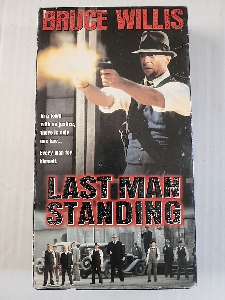Last Man Standing (VHS, 1997) Bruce Willis