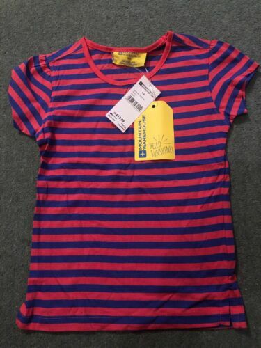 T-shirt Fille Mountain Warehouse 13 Ans Violet Manches Courtes - Très Bon état