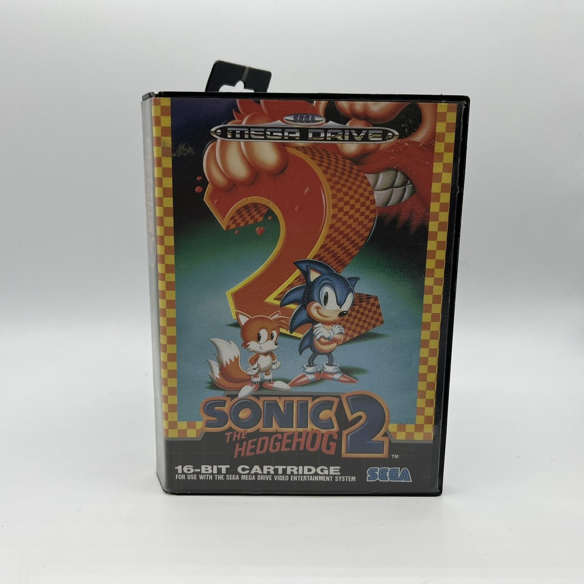 Sega Genesis Sonic The Hedgehog 2 CIB Complete Authentic PAL