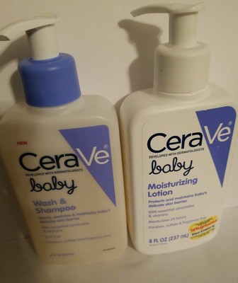 cerave baby wash & shampoo