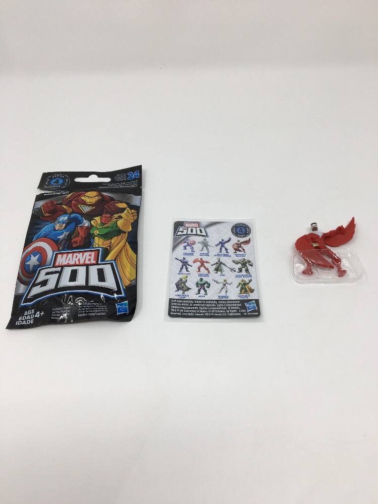 Marvel 500 Series 4 Captain America Silver Black Figure for sale