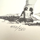 Ken "The Snake" Stabler  Oakland Raiders HOF'er dual Signed 11x17 Joe Lee Litho  — photo 5