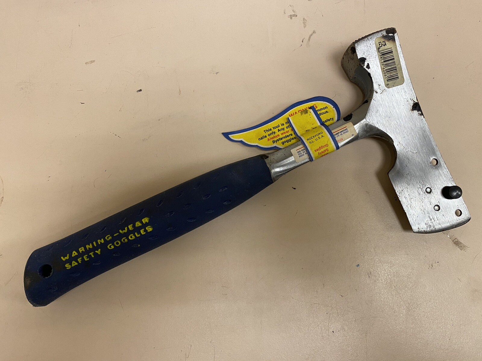 Estwing E3CA Metal Shinglers Hammer Hatchet 35oz w/ Blue Shock