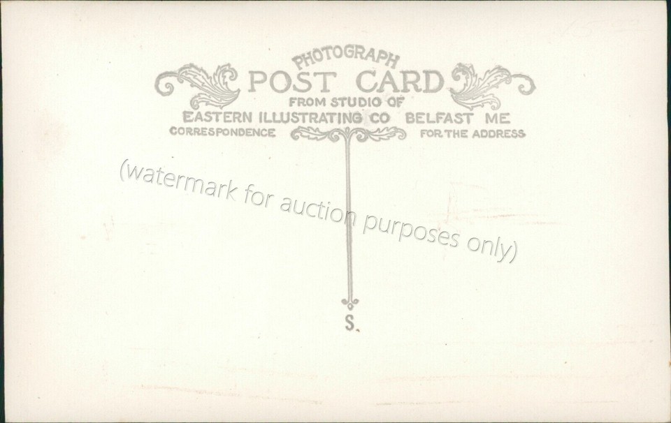 McIndoe Falls, Vermont Main Street RPPC Vintage VT photo