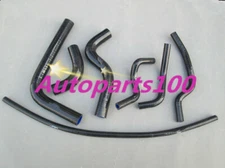 Black Hose SAMURAI 1986-1995 For SUZUKI Silicone Radiator 87 88 89 90 91 92 93